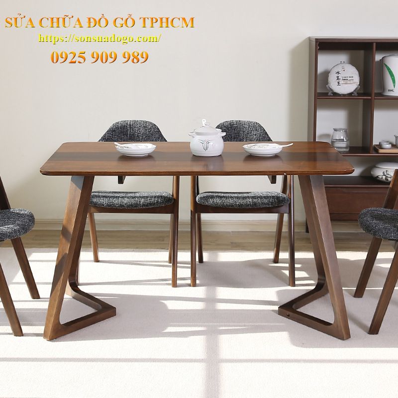 sơn lại bàn ghế phòng ăn quận Gò Vấp