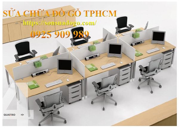 Tháo lắp bàn làm việc phường AN Hội Tây