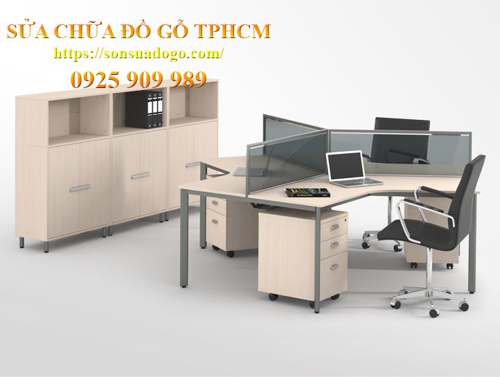 Tháo lắp bàn làm việc phường bình Tân