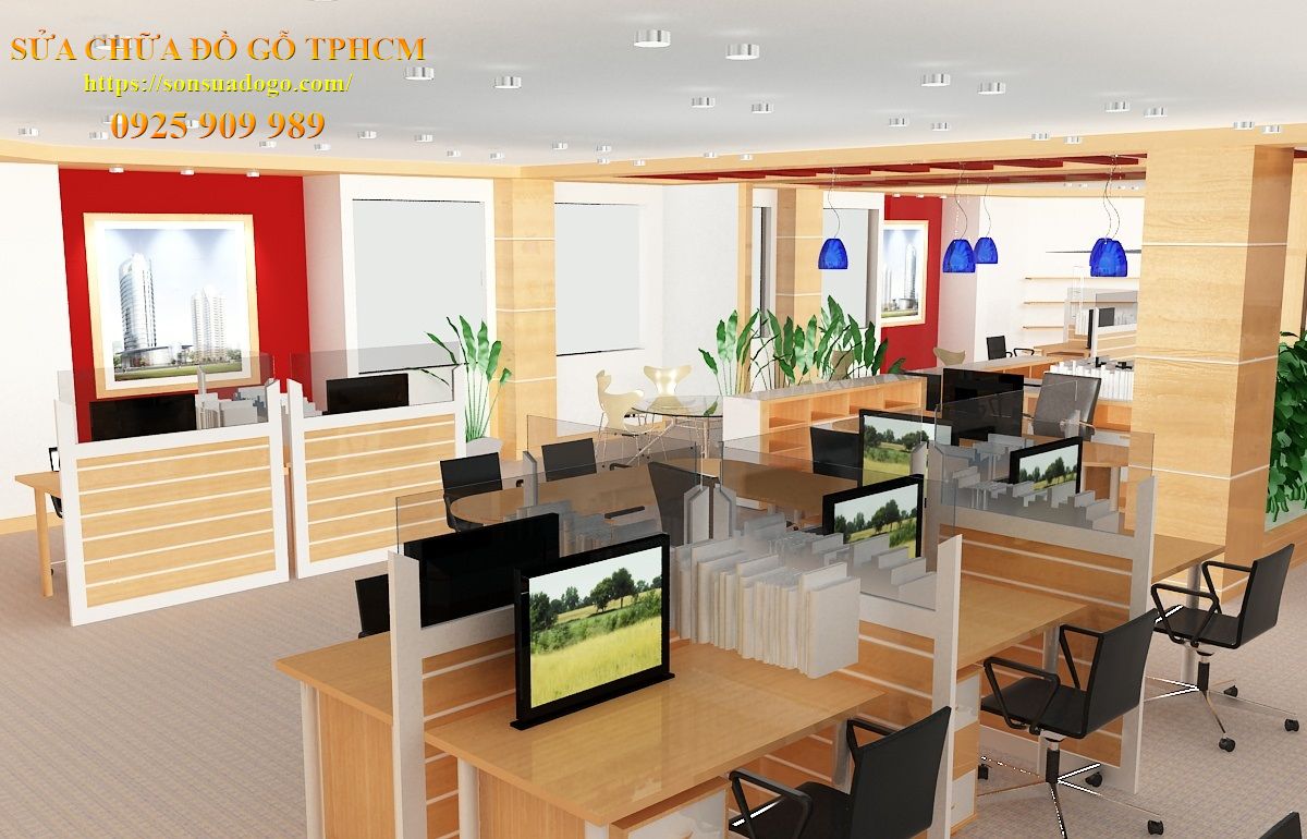 Tháo lắp bàn làm việc phường Thới An