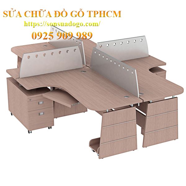 Tháo lắp bàn làm việc phường Vườn Lài