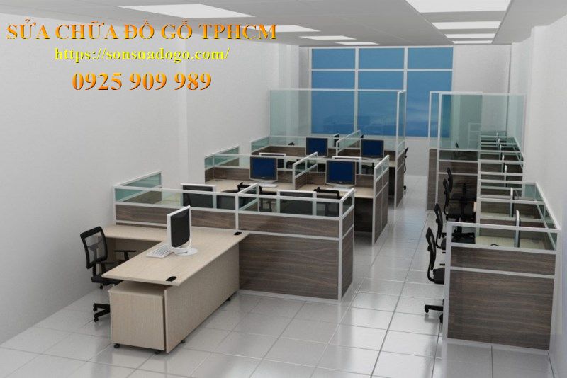 tháo lắp bàn làm việc quận 4