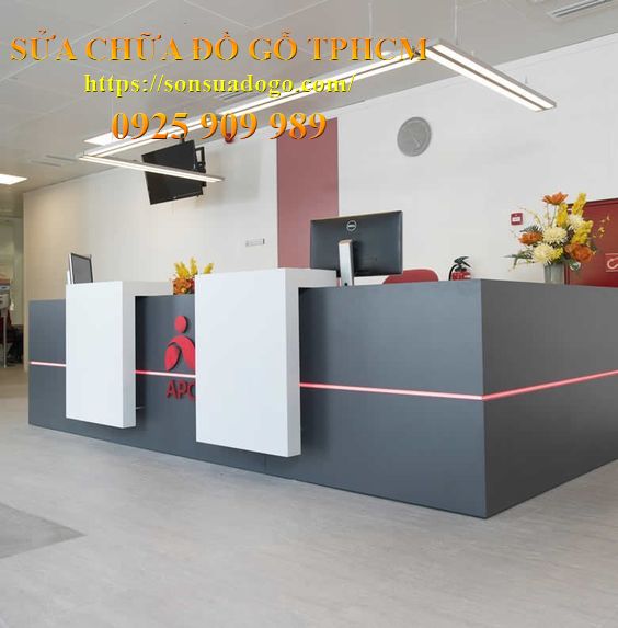 tháo lắp bàn lễ tân quận 6