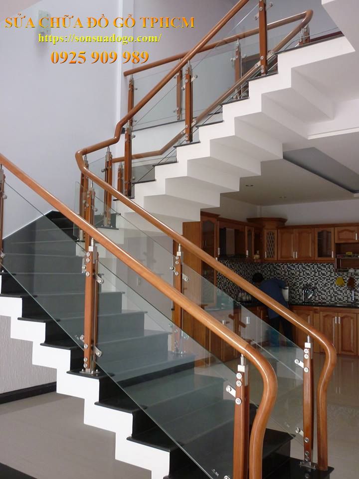sửa chữa đồ gỗ cầu thang huyện Nhà Bè