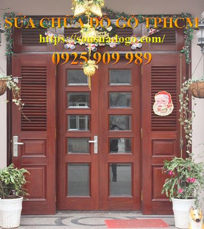 sửa chữa cửa gỗ huyện Bình Chánh giá rẻ