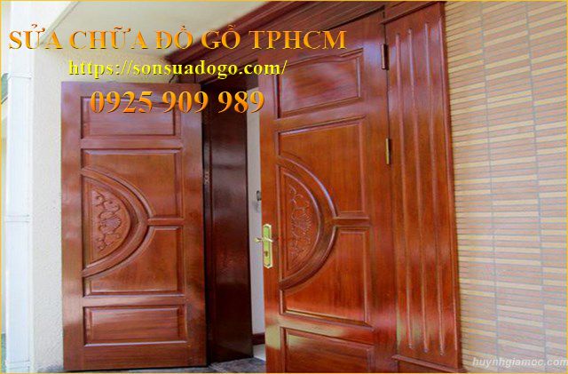 sửa chữa cửa gỗ quận 6 giá rẻ