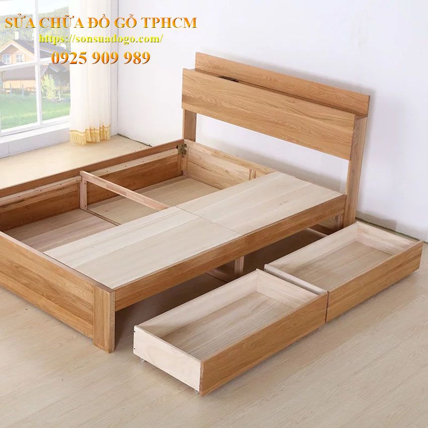 thợ sửa giường gỗ phường Thới An