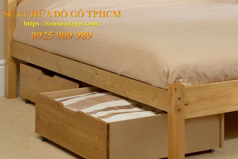 thợ sửa giường gỗ xa Tân Nhựt