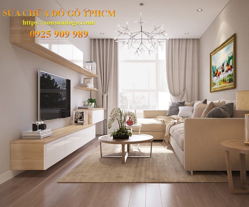 sửa chữa kệ gỗ treo tường quận 6