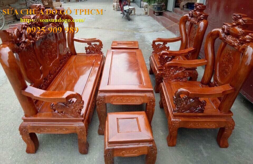 dịch vụ sơn sửa tân trang đồ gỗ quận Gò Vấp