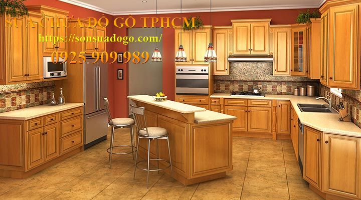 tháo ráp tủ bếp gỗ quận Bình Tân