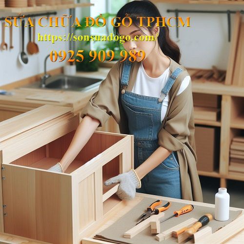 thợ sửa đồ gỗ phường Thới An