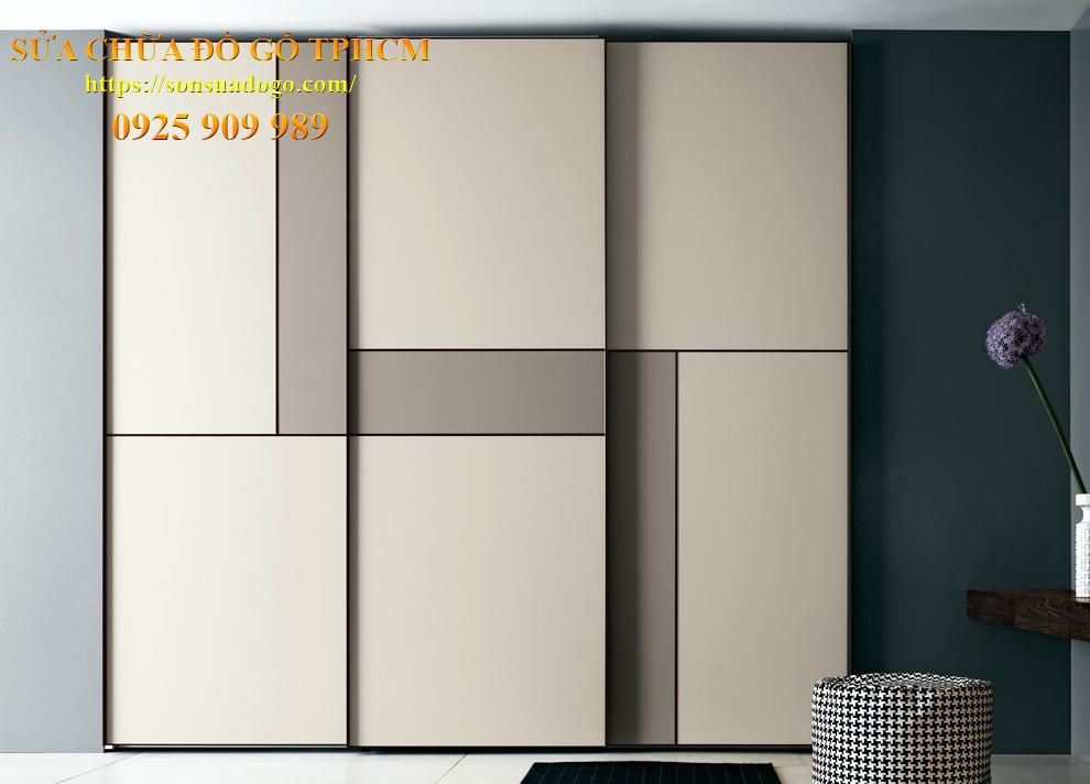 sửa chữa tủ quần áo gỗ mdf tại quận 10 TPHCM