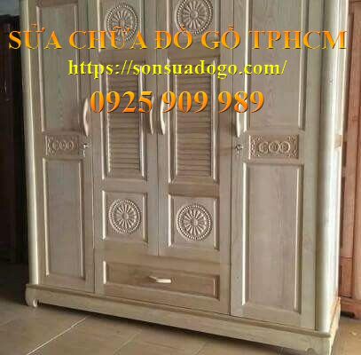 sửa chữa tủ áo gỗ tại quận huyện Nhà Bè TPHCM