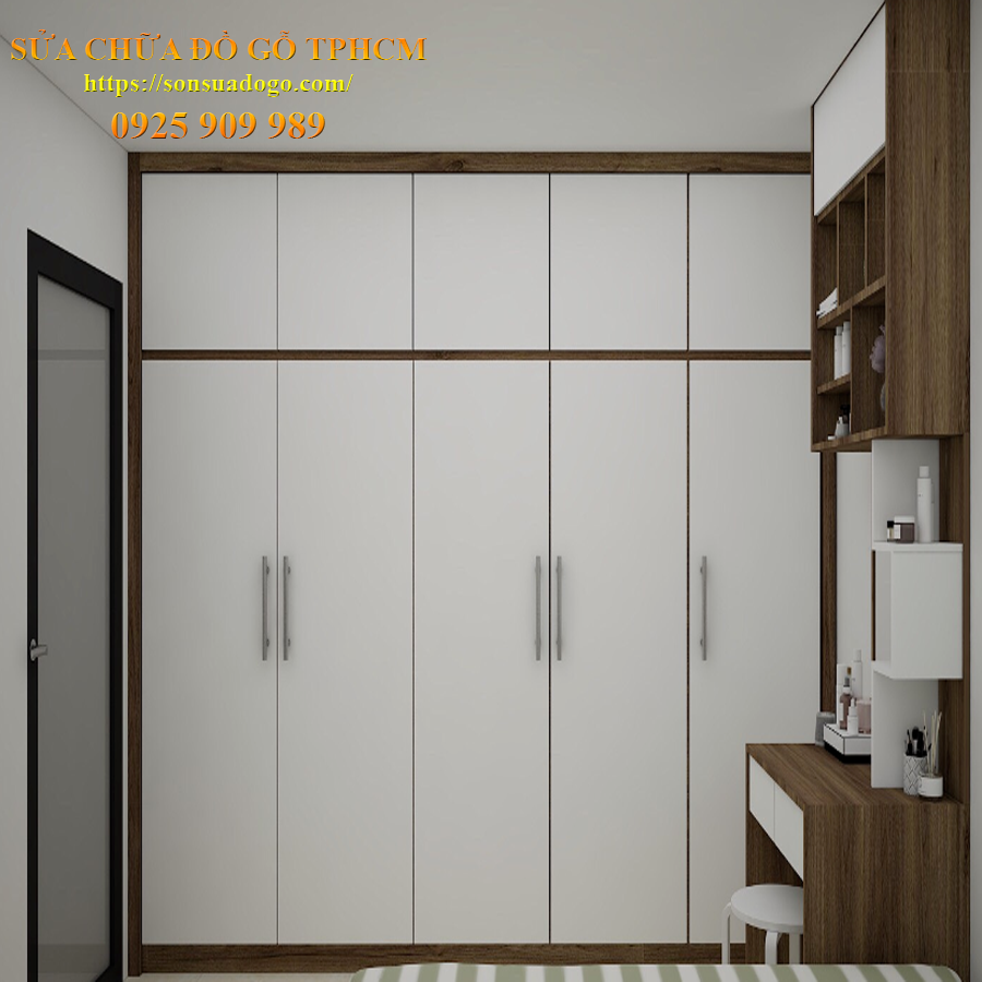 tháo ráp tủ áo mdf huyện Bình Chánh