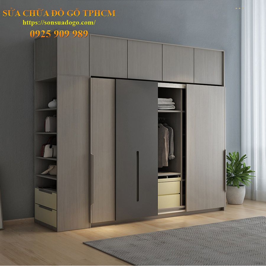 tháo ráp tủ áo mdf huyện Nhà Bè