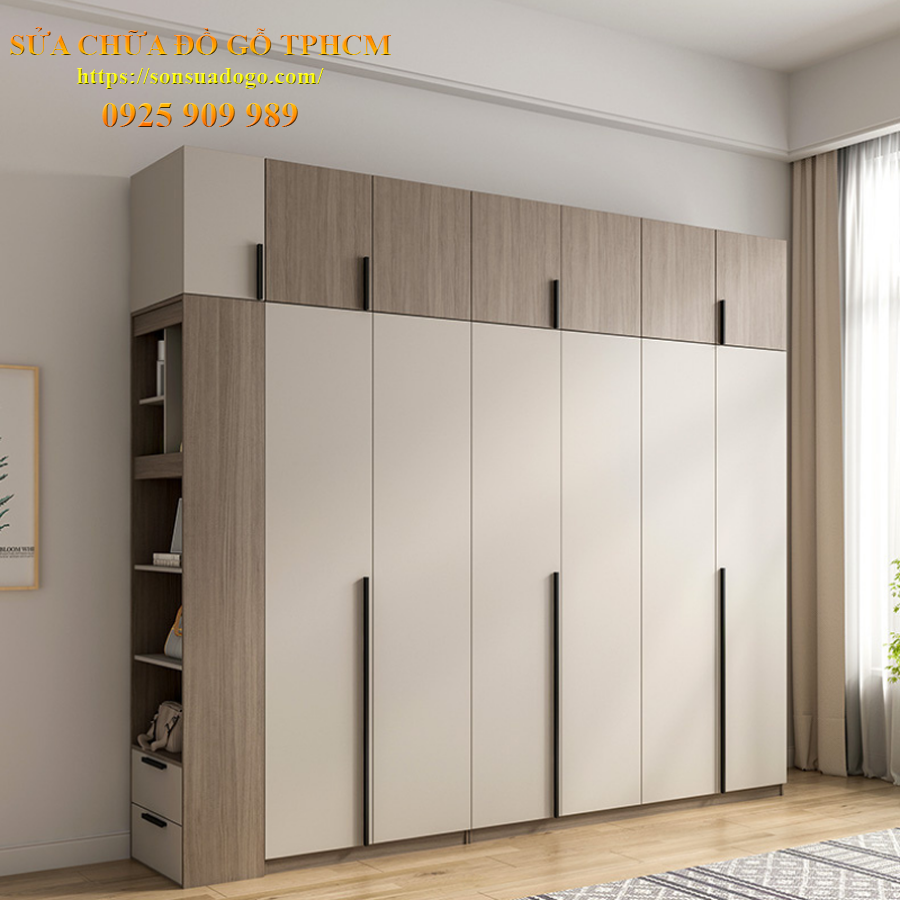 tháo ráp tủ áo mdf quận 11