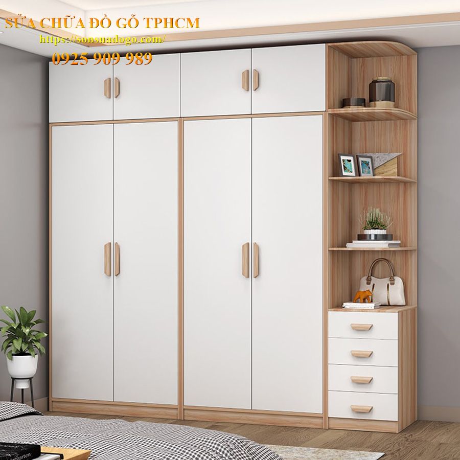 tháo ráp tủ áo mdf quận 3