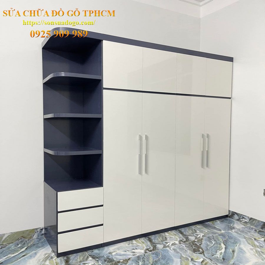 tháo ráp tủ áo mdf quận Bình Thạnh