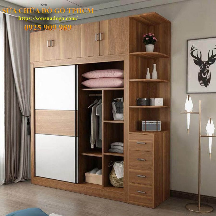 thợ sửa tủ áo phường Bình Tây