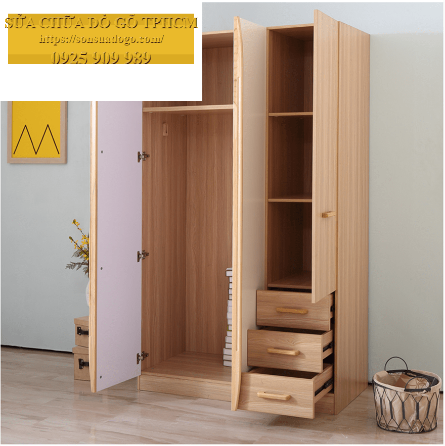 thợ sửa tủ áo phường Long Trường