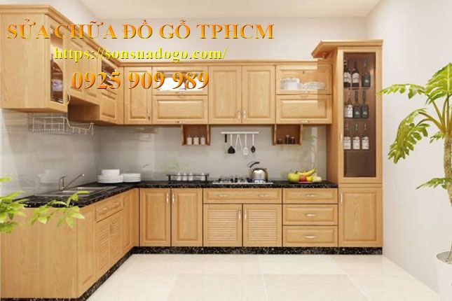 Dịch vụ sửa chữa tủ bếp mdf quận Bình Tân