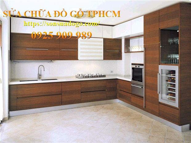 Dịch vụ sửa chữa tủ bếp mdf quận 2