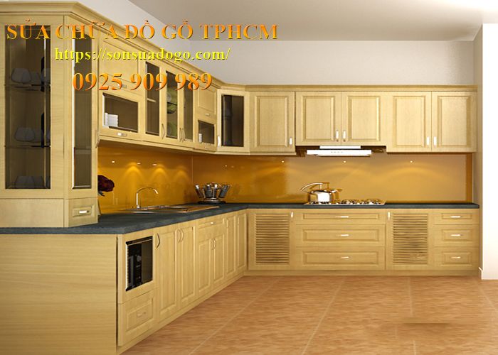 thợ sửa tủ bếp tại nhà phường Hoà Bình