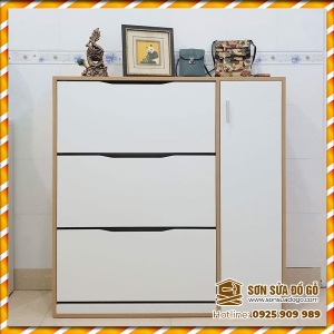 THI CÔNG ĐÓNG MỚI TỦ GIÀY
